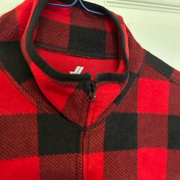 Joe Fresh Women's Buffalo Check Flannel Shacket Size Large #C1624 - Picture 3 of 7